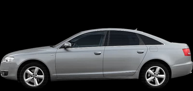 Audi A6 C6 2005–2009, profil lateral