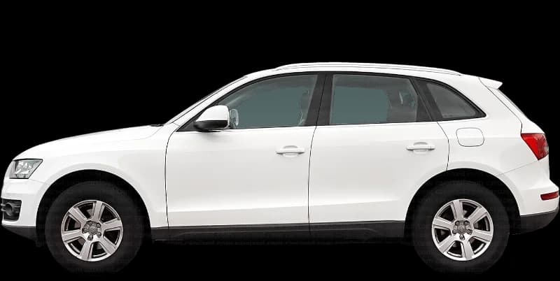 Audi Q5 2008–2017, profil lateral