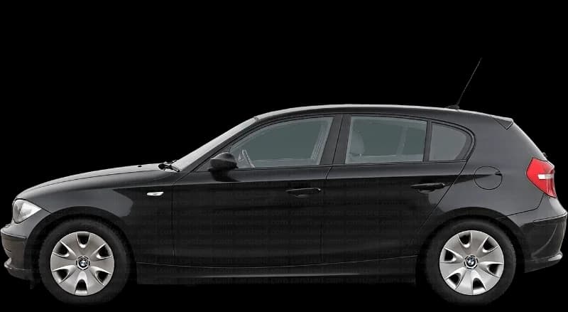 BMW Seria 1 2004–2011, profil lateral