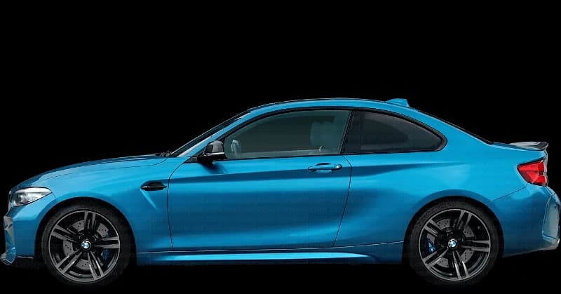 BMW Seria 2 F22 F87 2012–2021, profil lateral