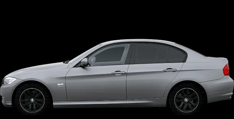 BMW Seria 3 2004–2013, profil lateral