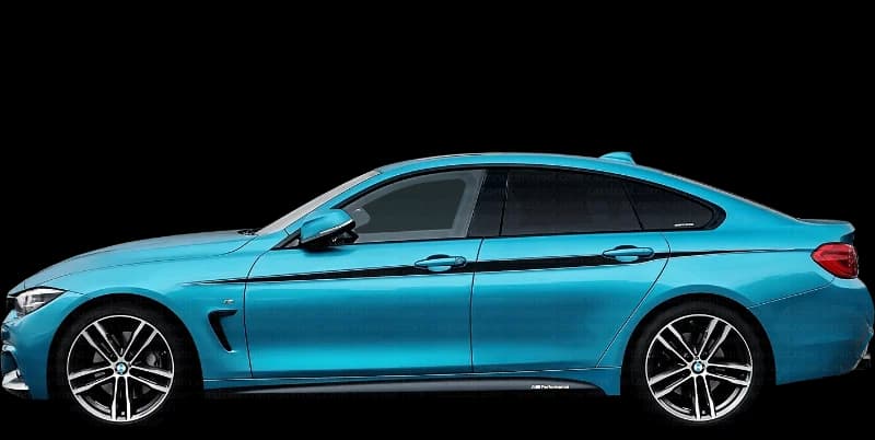 BMW Seria 4 2013–2021, profil lateral