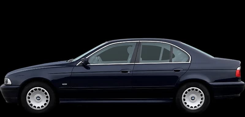 BMW Seria 5 E39 1995–2003, profil lateral
