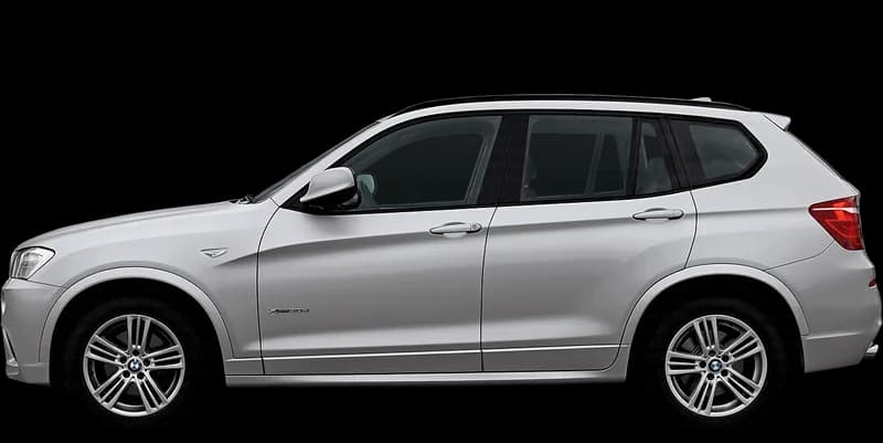 BMW X3 F25 2011–2017, profil lateral