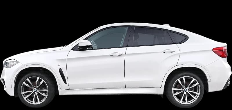 BMW X6 F16 F86 2014–2019, profil lateral