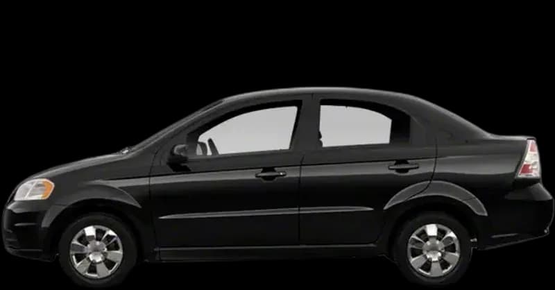 Chevrolet Aveo 2006–2011, profil lateral