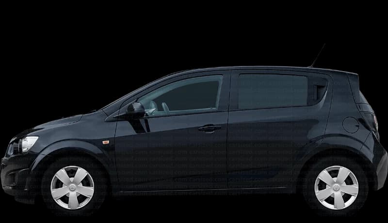 Chevrolet Aveo 2011–2014, profil lateral