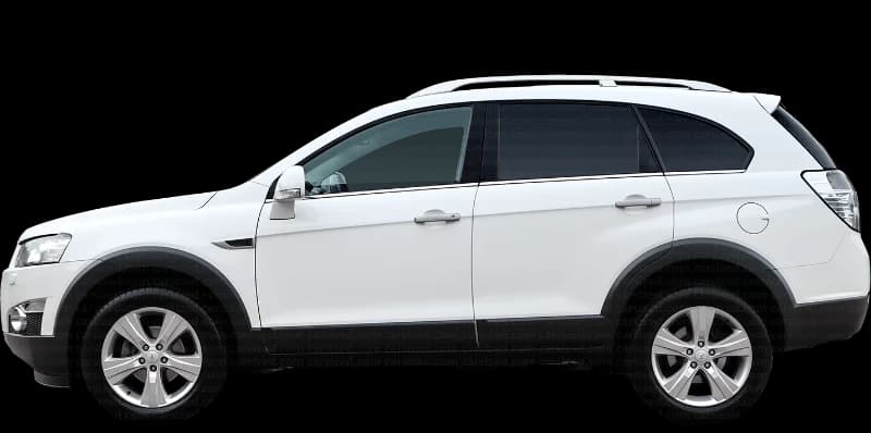 Chevrolet Captiva 2006–2011, profil lateral