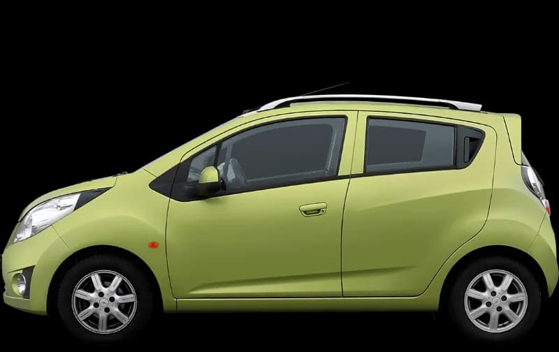 Chevrolet Spark 2009–2015, profil lateral