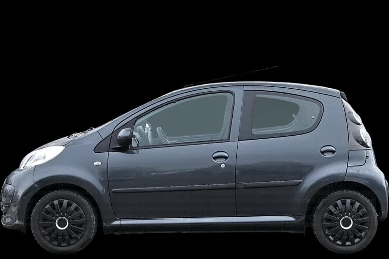 Citroën C1 2005–2014, profil lateral