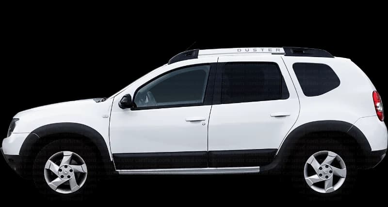 Dacia Duster 2015–2020, profil lateral