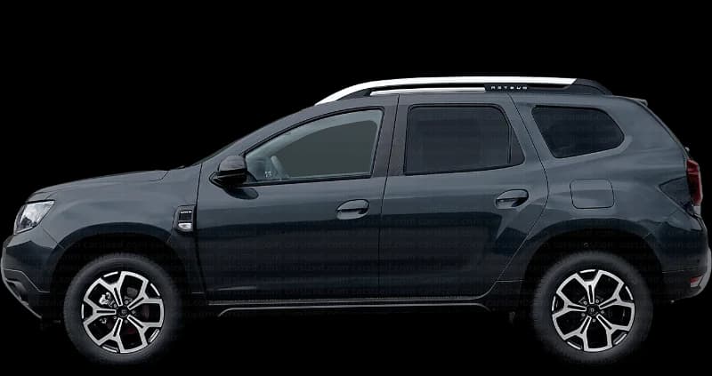 Dacia Duster 2018–2022, profil lateral