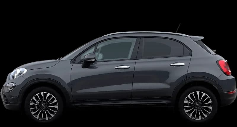 Fiat 500 X 2014–prezent, profil lateral