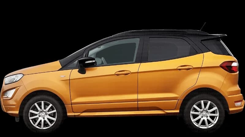 Ford EcoSport 2012–2017, profil lateral