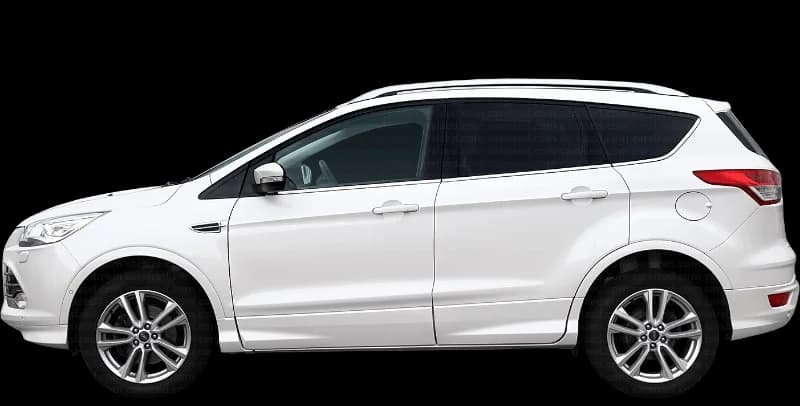 Ford Kuga 2 2013–2018, profil lateral