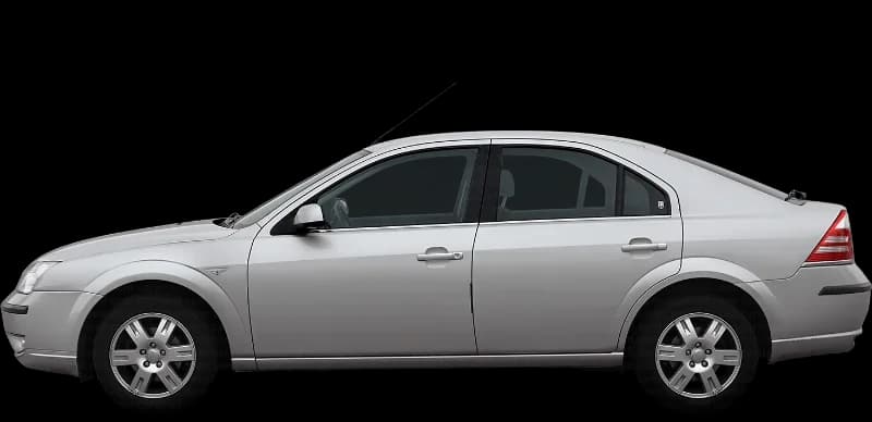 Ford Mondeo 3 2000–2007, profil lateral