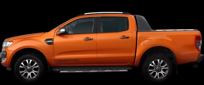Ford Ranger 2011–2016, profil lateral
