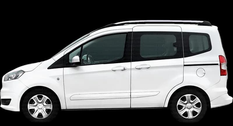 Ford Tourneo Courier 2013–2021, profil lateral