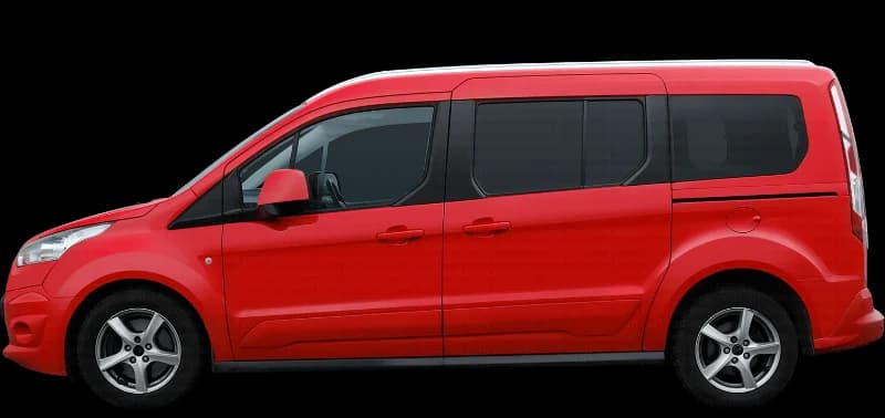 Ford Transit Connect 2013–prezent, profil lateral
