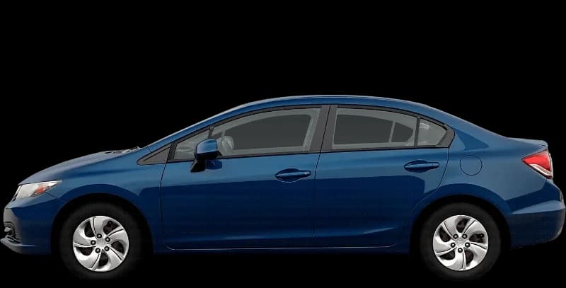 Honda Civic IX Sedan 2011–2015, profil lateral