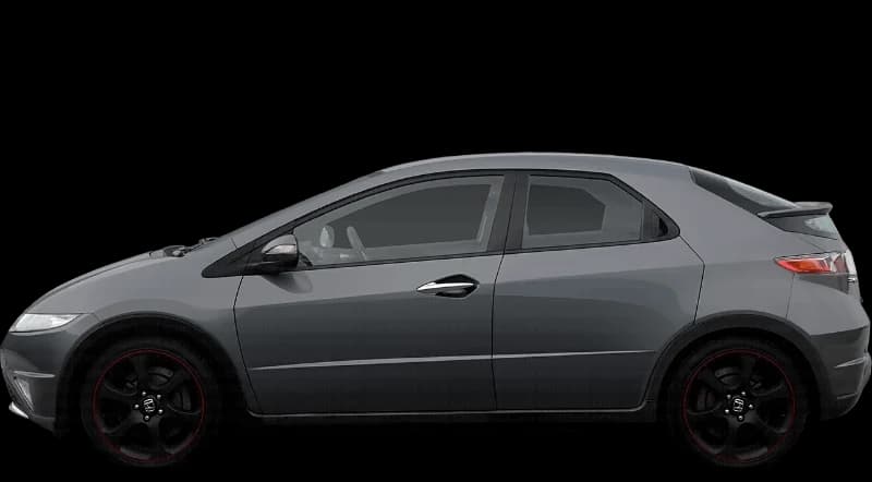 Honda Civic VIII Hatchback 2006–2011, profil lateral