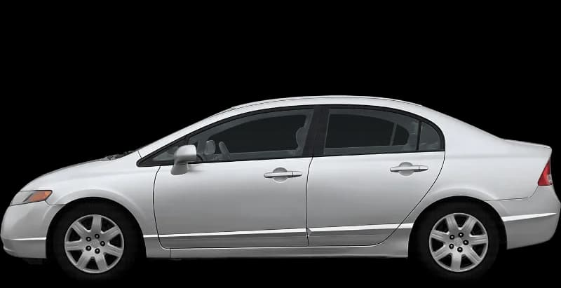Honda Civic VIII Sedan 2006–2011, profil lateral