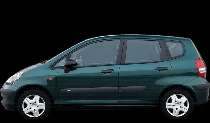 Honda Fit / Jazz 2001–2008, profil lateral