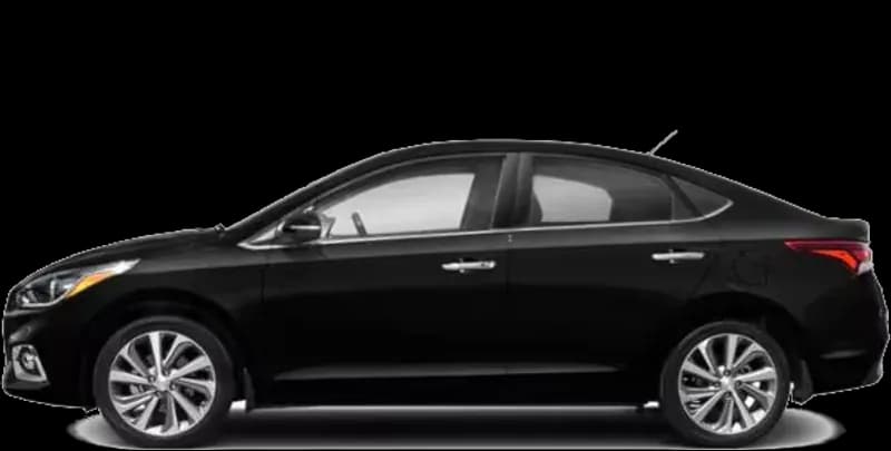 Hyundai Accent 2017–2020, profil lateral