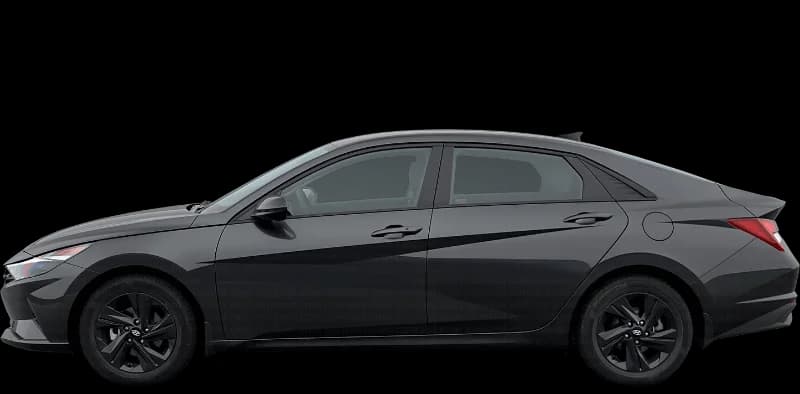 Hyundai Elantra 2020–prezent, profil lateral