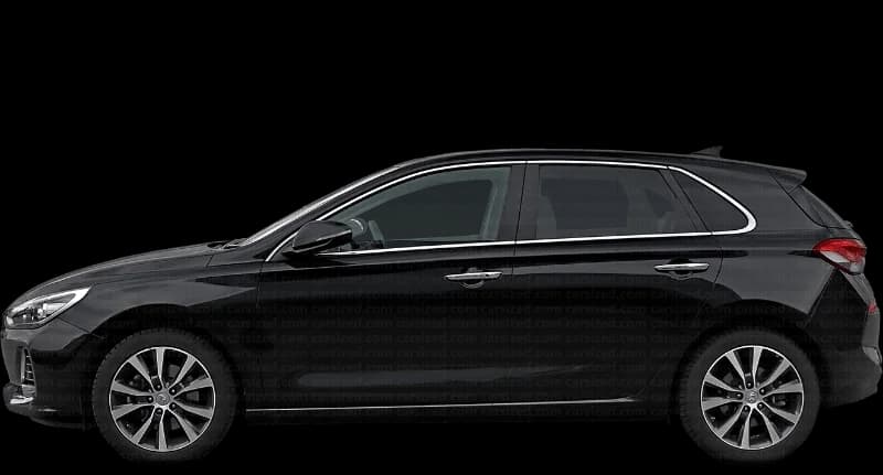 Hyundai i30 2017–prezent, profil lateral