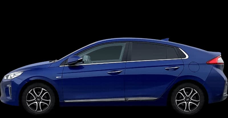 Hyundai Ioniq 2016–2022, profil lateral