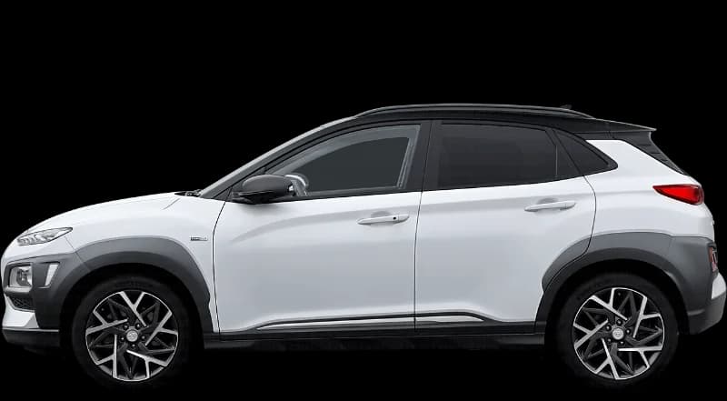 Hyundai Kona 2017–2023, profil lateral