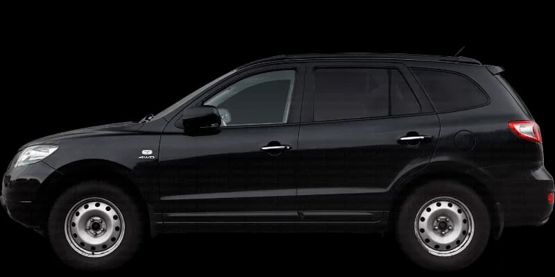 Hyundai Santa Fe 2006–2012, profil lateral