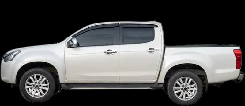 Isuzu D-Max 2008–2012, profil lateral