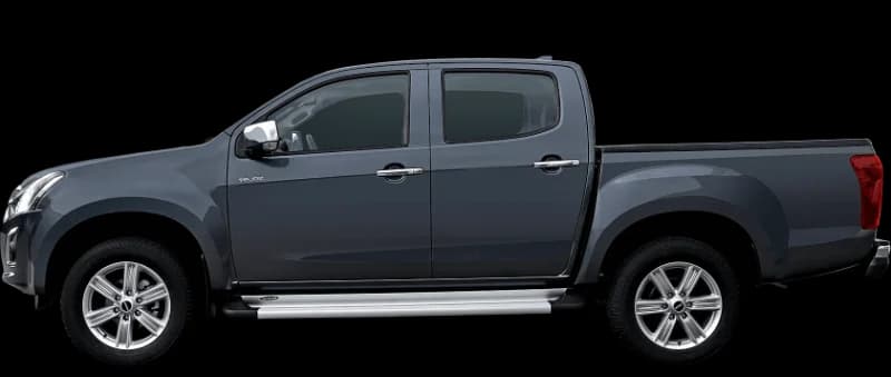 Isuzu D-Max 2012–2020, profil lateral