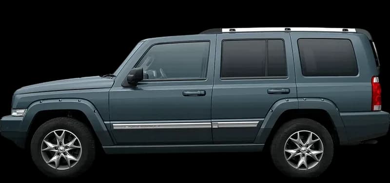 Jeep Commander 2007–2008, profil lateral