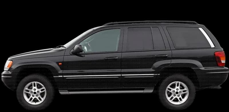 Jeep Grand Cherokee WJ 1999–2004, profil lateral