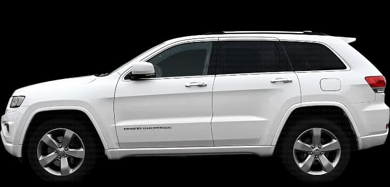 Jeep Grand Cherokee WK2 2011–2013, profil lateral