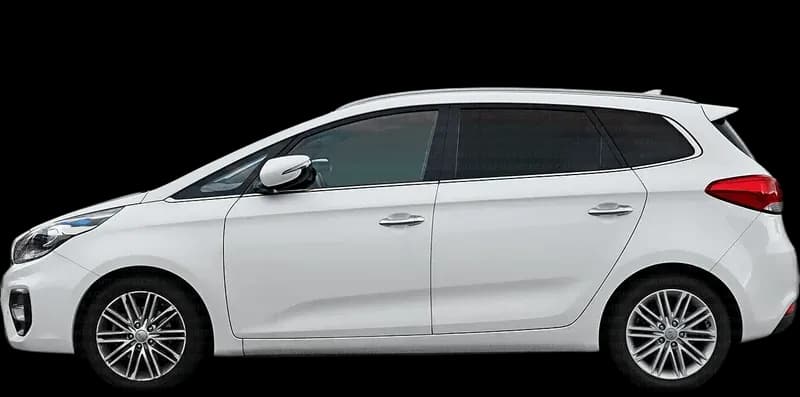 Kia Carens 2013–2018, profil lateral