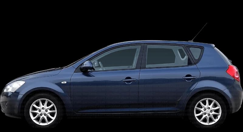 Kia Ceed 2006–2012, profil lateral