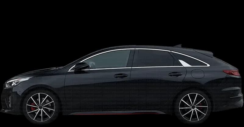 Kia Ceed 2018–2022, profil lateral