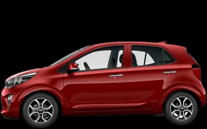 Kia Morning 2021–2026, profil lateral