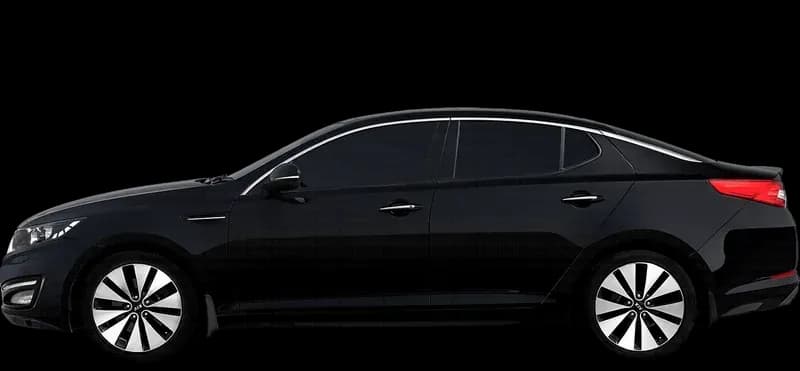 Kia Optima K5 2010–2015, profil lateral