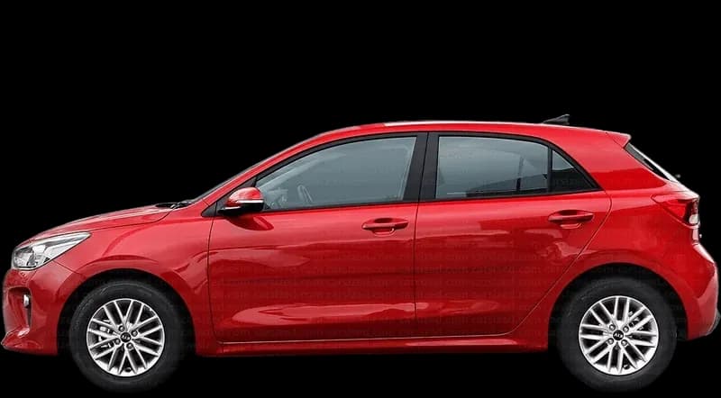 Kia Rio YB 2016–2020, profil lateral