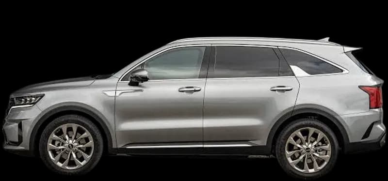 Kia Sorento 2021–2024, profil lateral