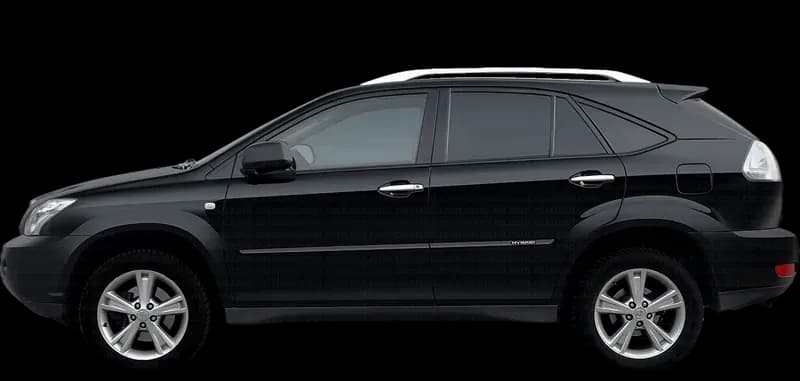 Lexus RX 2003–2009, profil lateral