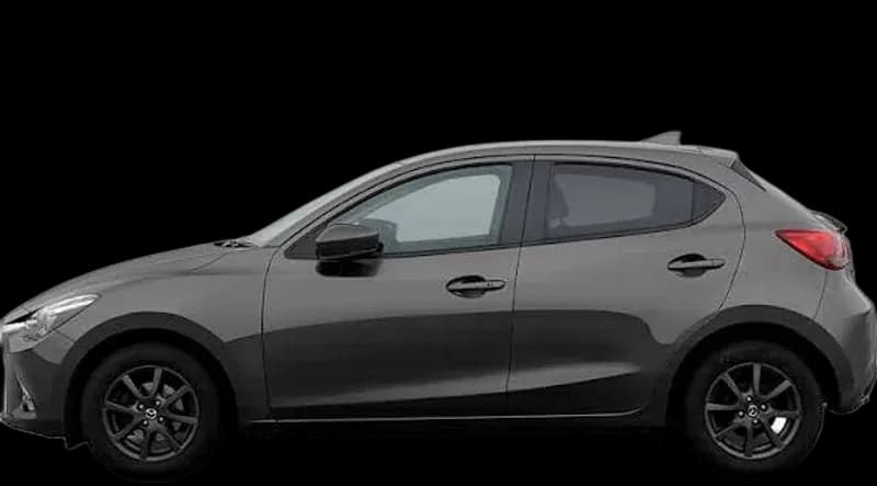 Mazda 2 2014–2021, profil lateral
