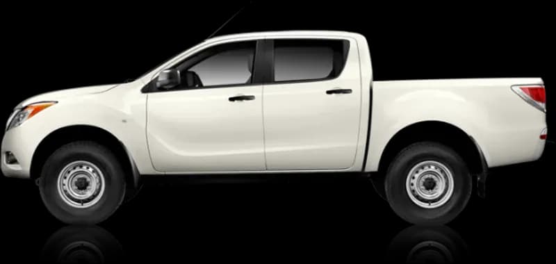 Mazda BT 50 2011–2015, profil lateral
