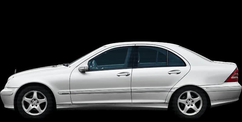 Mercedes-Benz C Class W203 2000–2004, profil lateral