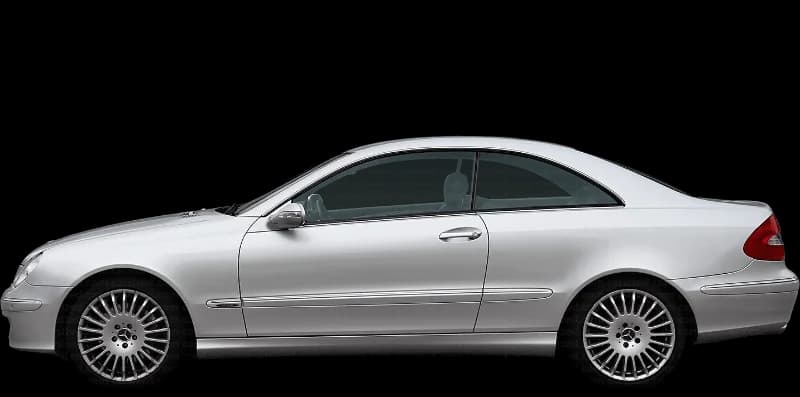 Mercedes-Benz CLK W209 2002–2009, profil lateral